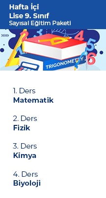9.sınıf- Lise Sayısal Eğitim Paketi DKHS-LSEP-9-2021