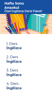 Anaokulu  Özel İngilizce Paketi  DKSS-AOIP-2021