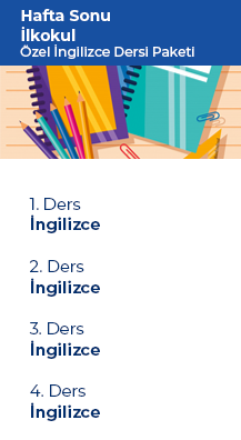  İlkokul Özel İngilizce Paketi  DKSS-IOIP-1-2021